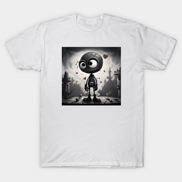 Spooky Valentine T-Shirt by JT Digital